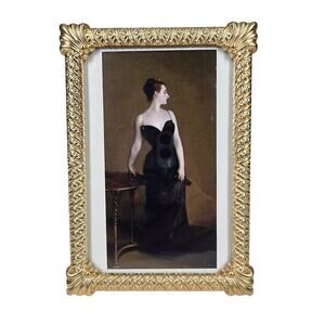 NICOLE MILLER NEW YORK ORNATE GOLD PHOTO FRAME – 6.5" × 4.5" – NWT